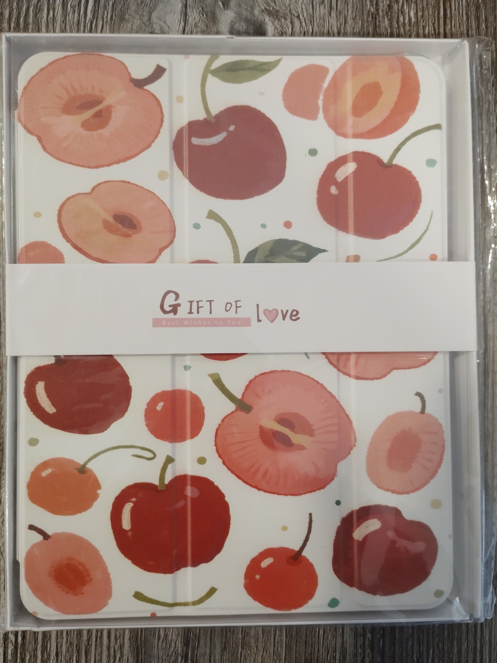 Cherry And Apple Trifold iPad 10 Case